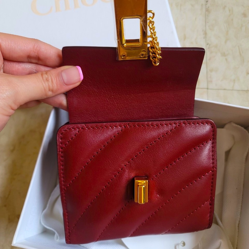 Chloe Plum Wallet (New) - Picture 2 of 6